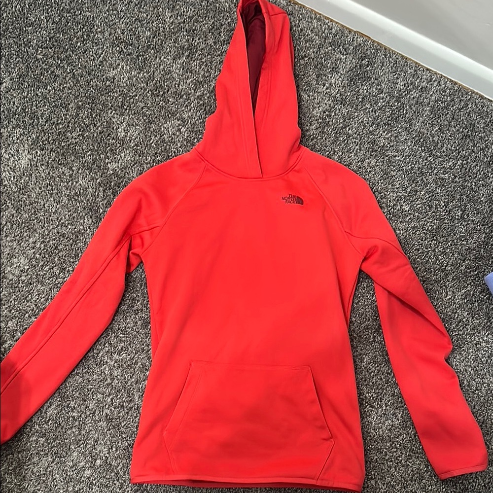 The North Face Red Sweatshirt Cozy and Stylish